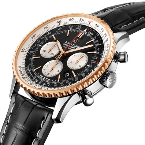 breitling navitimer 46 gold|Breitling Navitimer 46mm price.